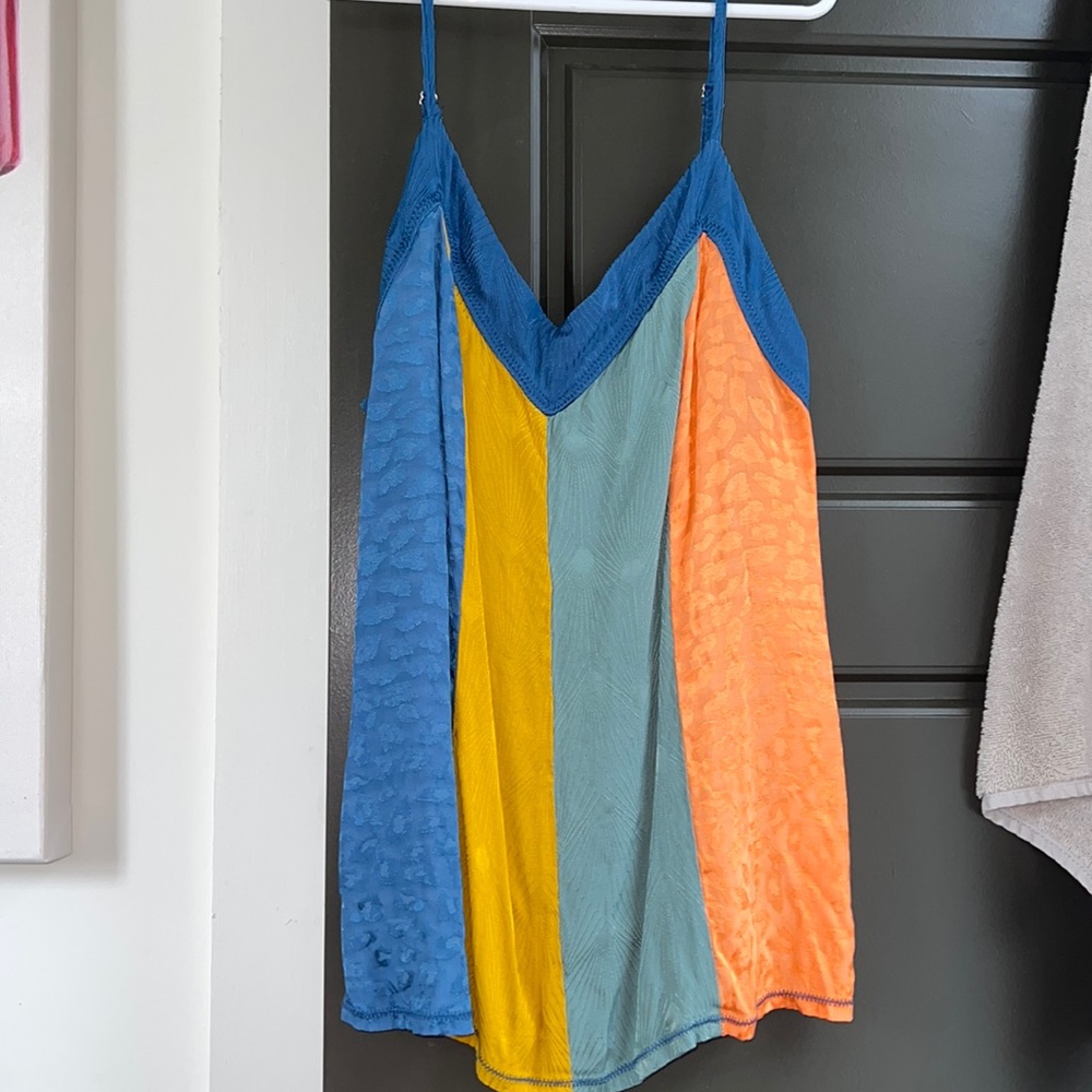 Funky tank top — Worn once!